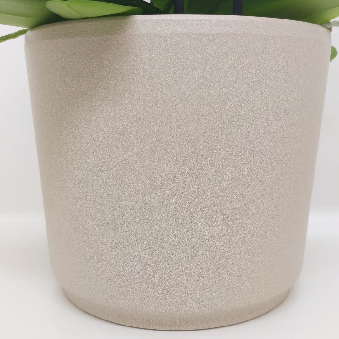 Vaso Ceramica "Capri" Sabbia 12 cm