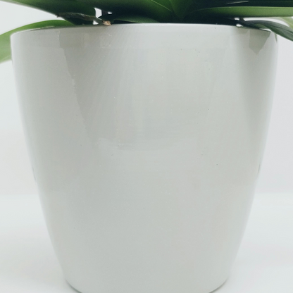 Vaso Ceramica &quot;Milano&quot; Ghiaccio 14cm