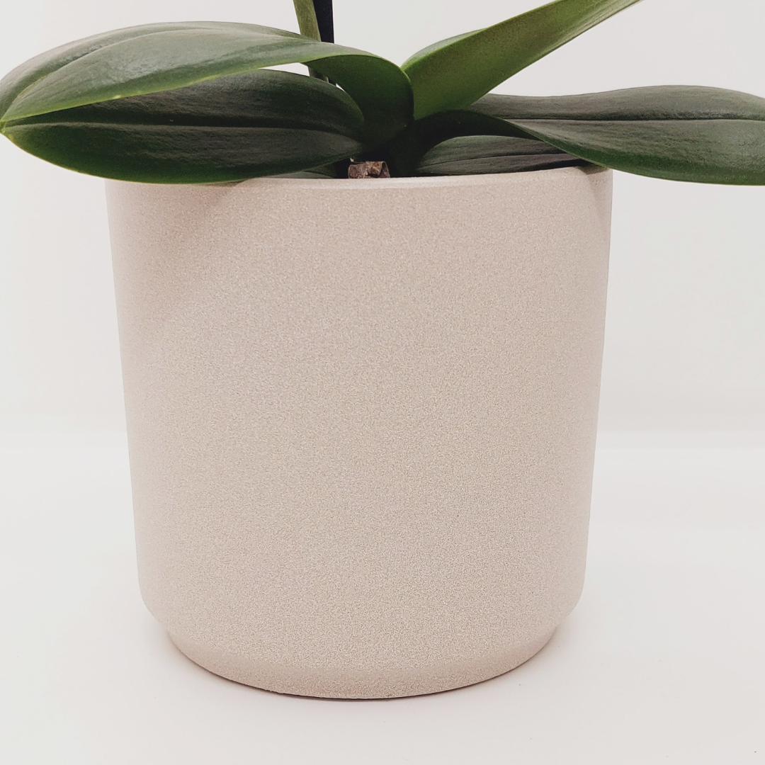 Vaso Ceramica &quot;Capri&quot; Sabbia 21 cm