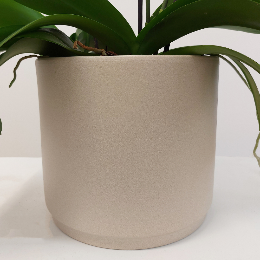 Vaso Ceramica &quot;Capri&quot; Sabbia 21 cm